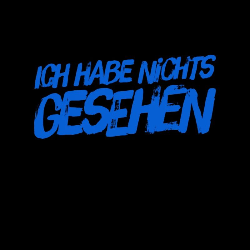 nichts gesehen