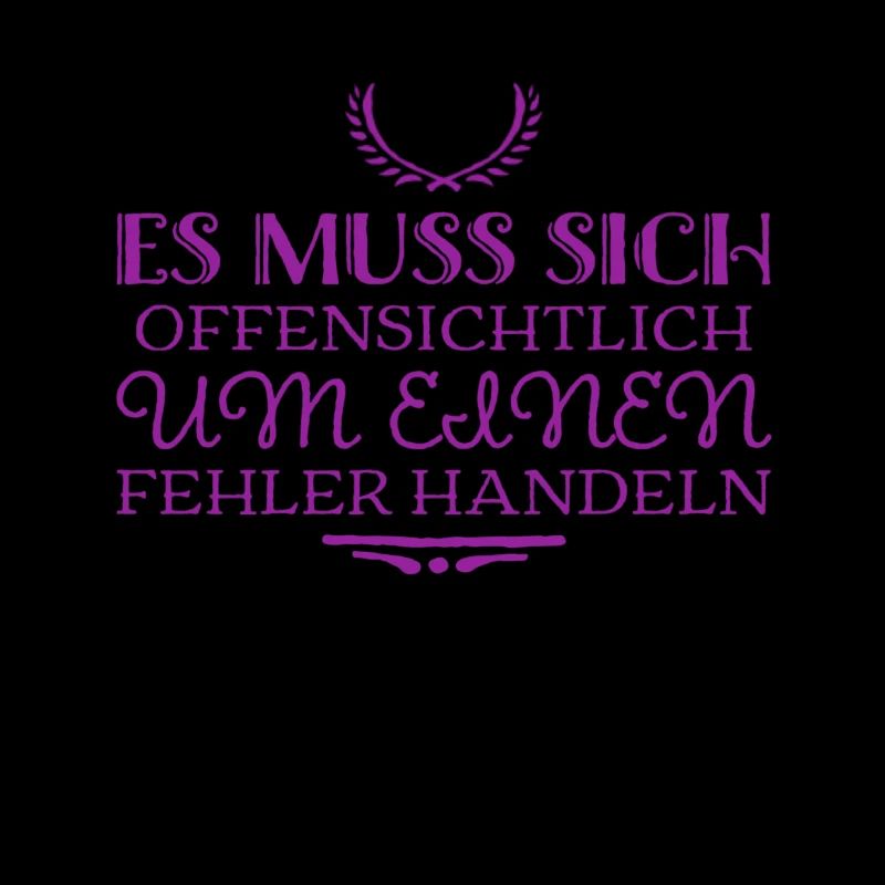 das ist ein Fehler