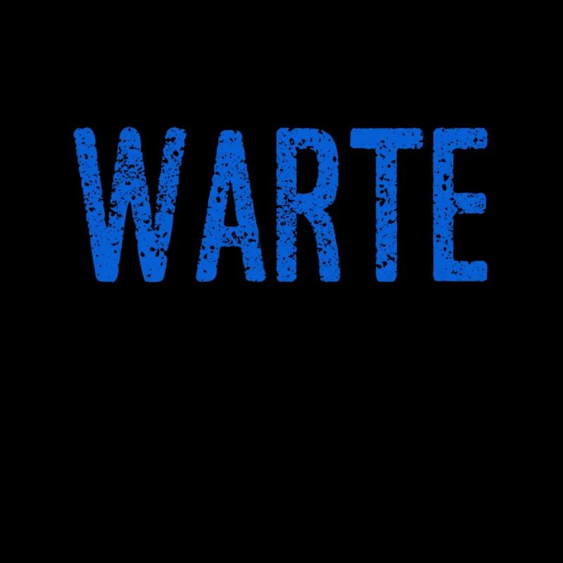 warte kurz