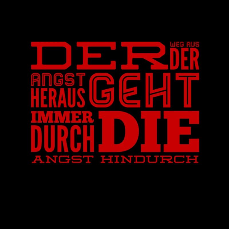 deine Angst kann heilend sein