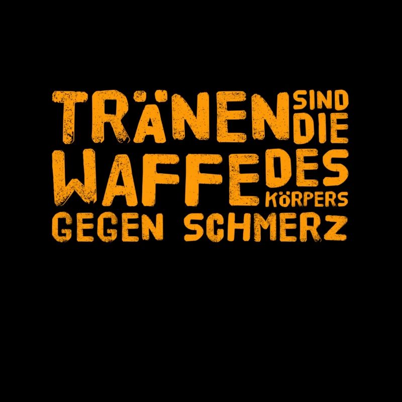 Tränen können hilfreich sein