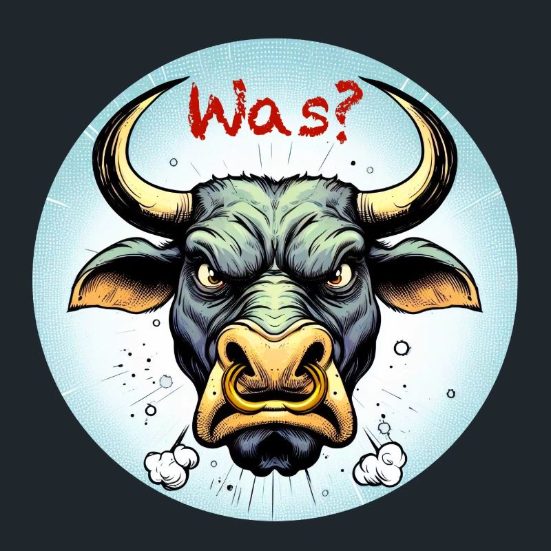Wütender Stier
