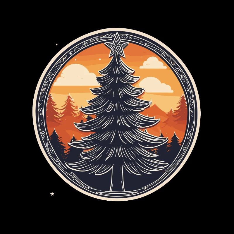 Arbre de Noël Dessin Noël
