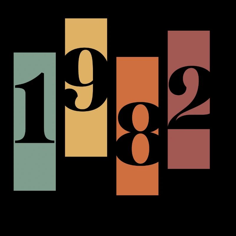 1982 vintage rétro