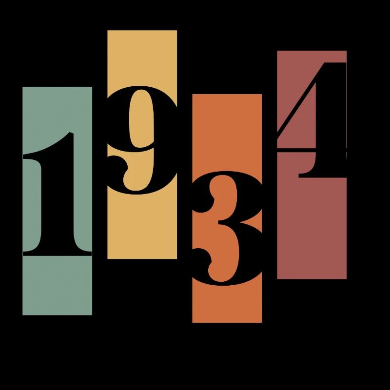1934 vintage rétro