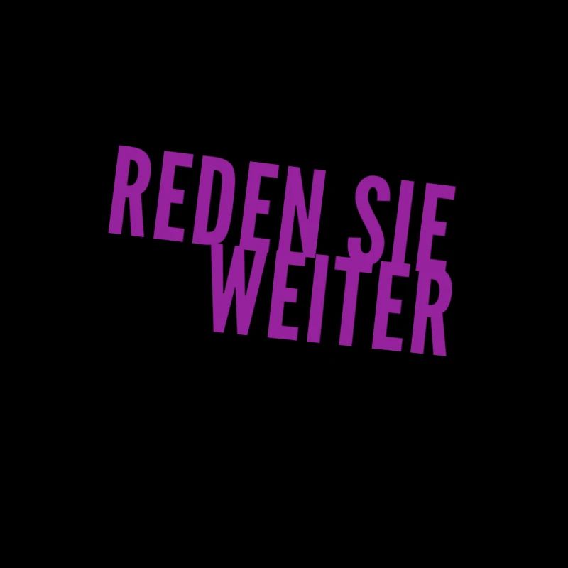 sie können weiter reden