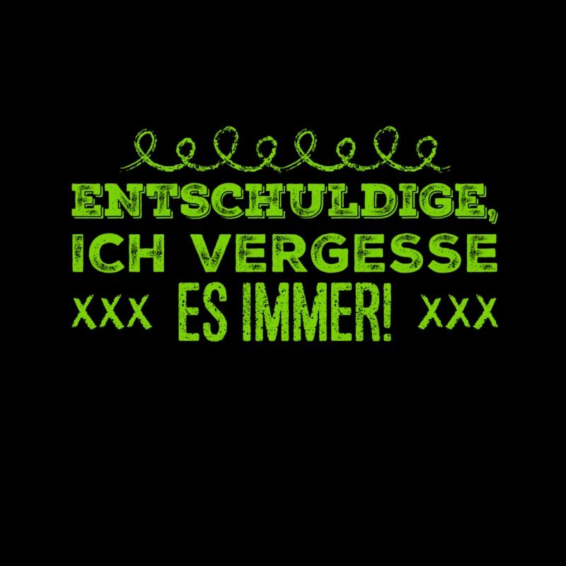 ich bin vergesslich