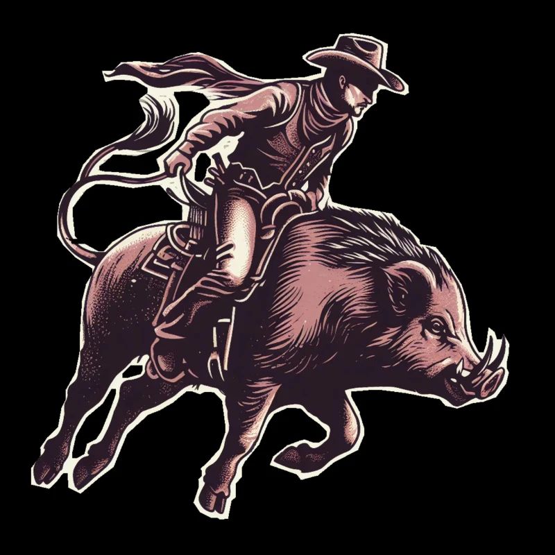 Boar Cowboy