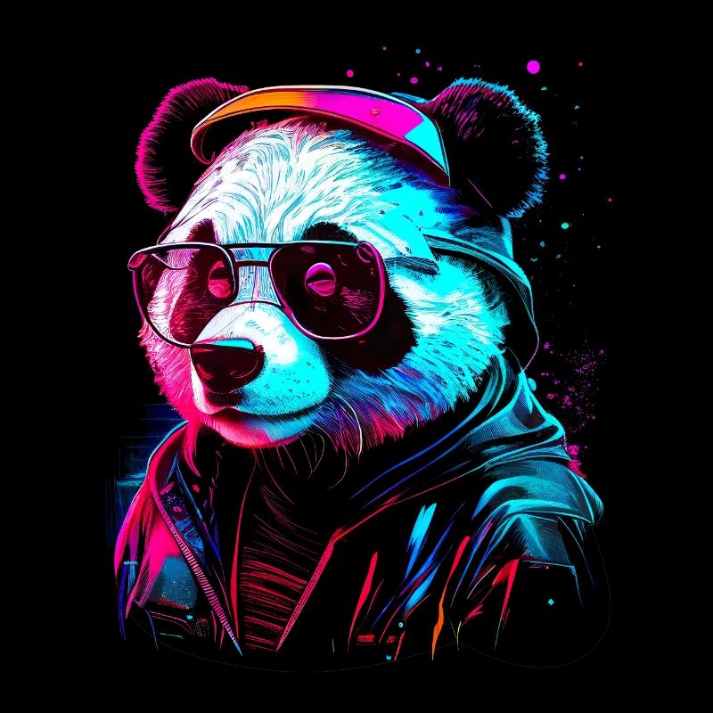 Panda hipster