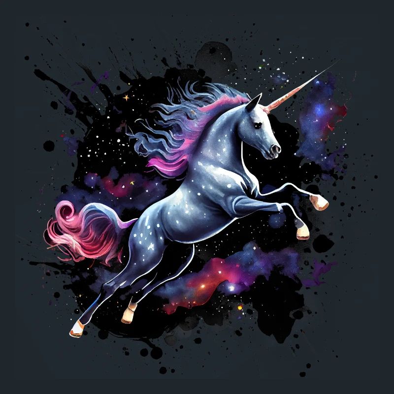 Licorne dans l’espace
