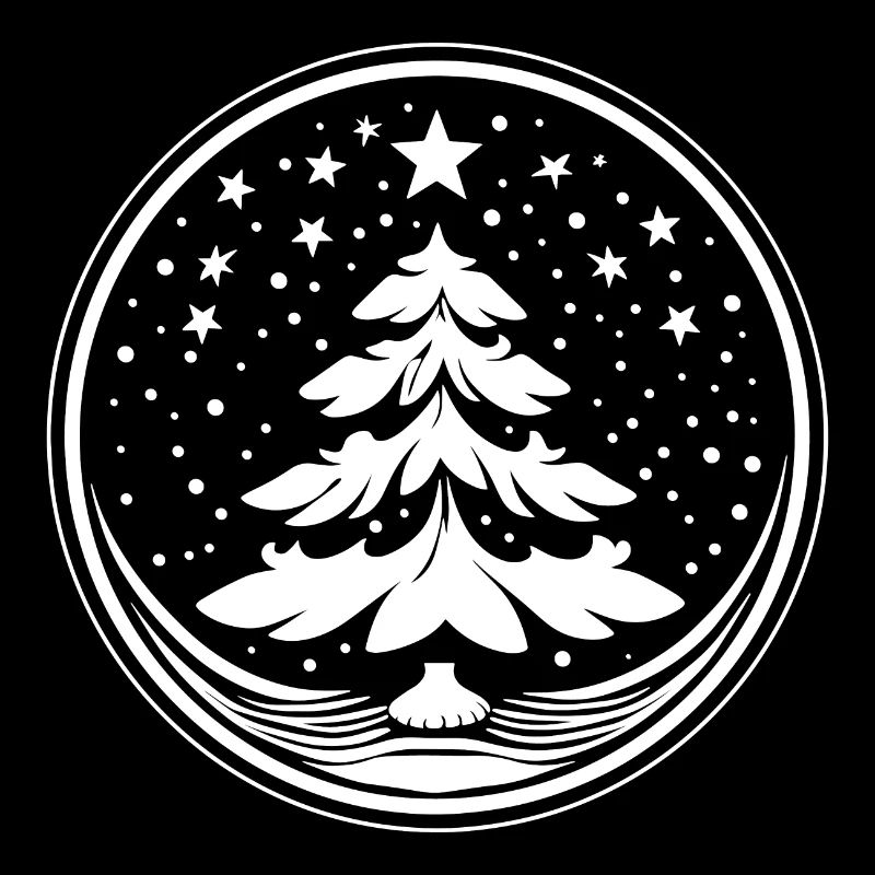 Arbre de Noël Mandala Design de Noël
