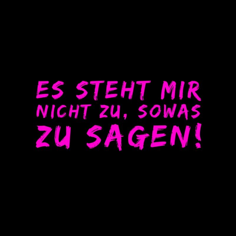 ich sage lieber nichts