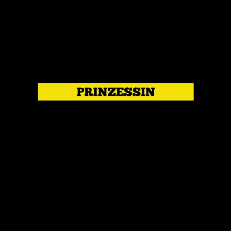 vor dir steht eine Prinzessin vor