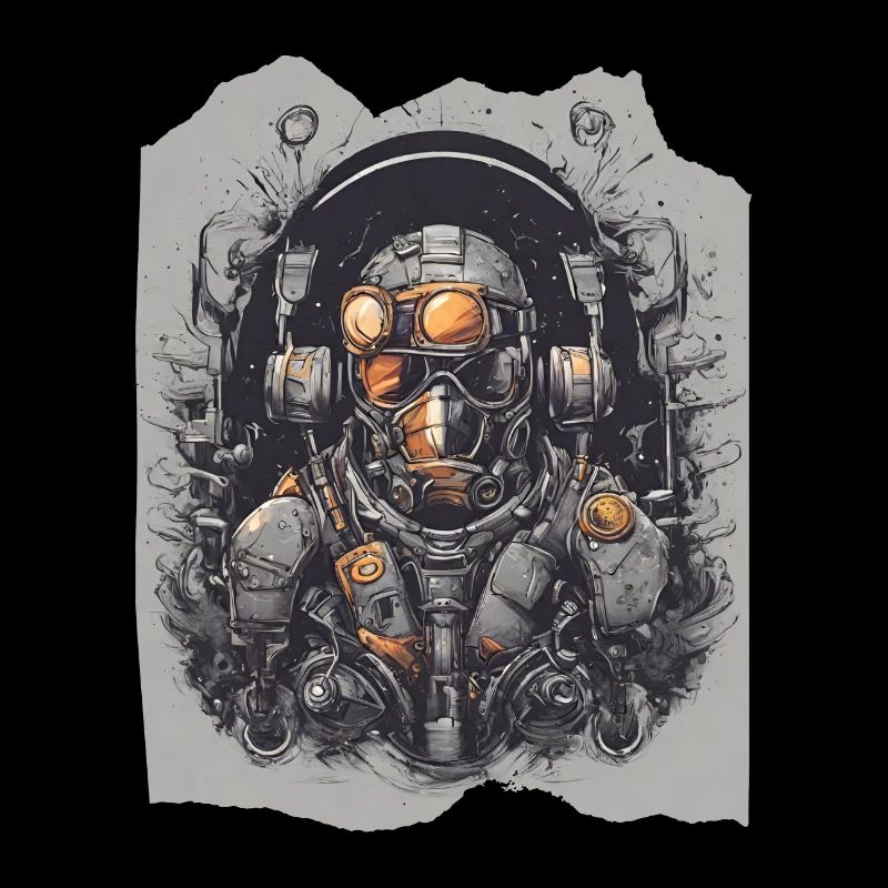 Cosmic Beats Explorer Spaceman Astronaut Orange