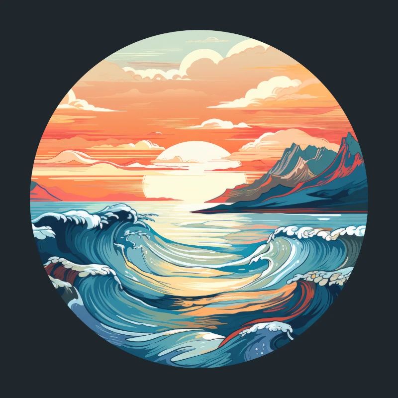 Vagues de la mer