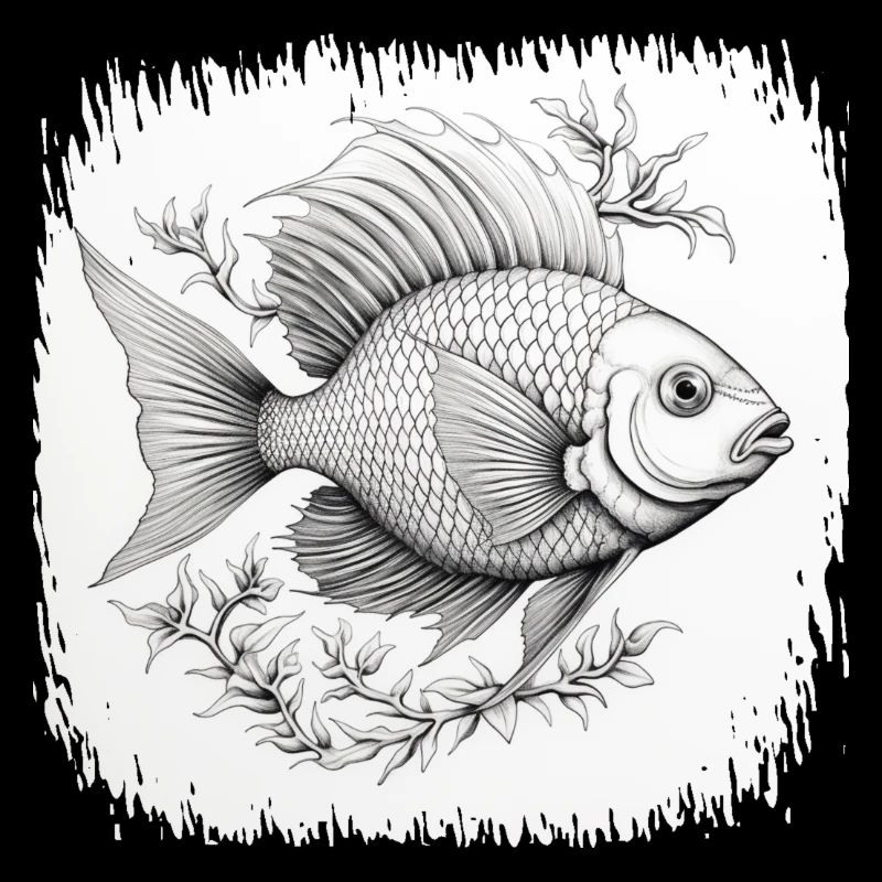 Drôle De Pêche Animaux Poisson Aventure Cool