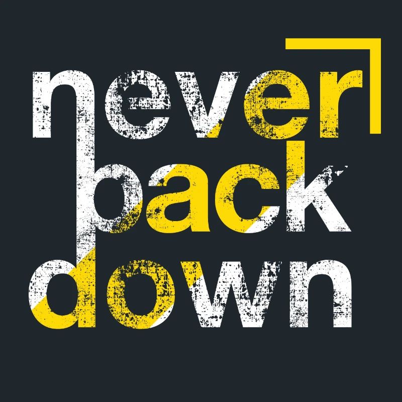 Beharrlichkeit illustriert: Das Motto "Never Received"