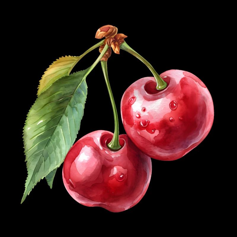 Cocktail Cherry for Summer Fruit Cherries