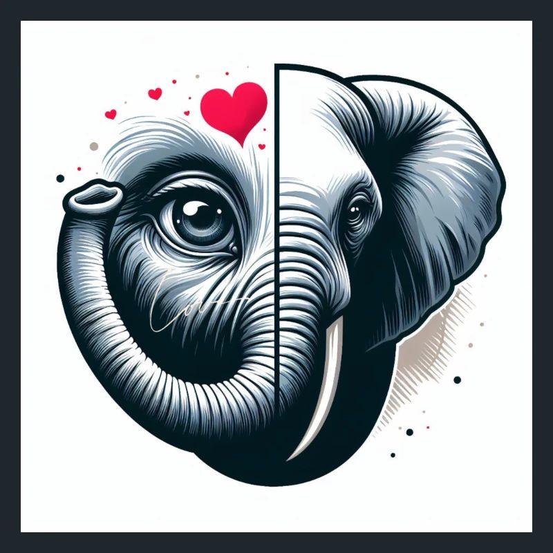 Amour d’éléphant