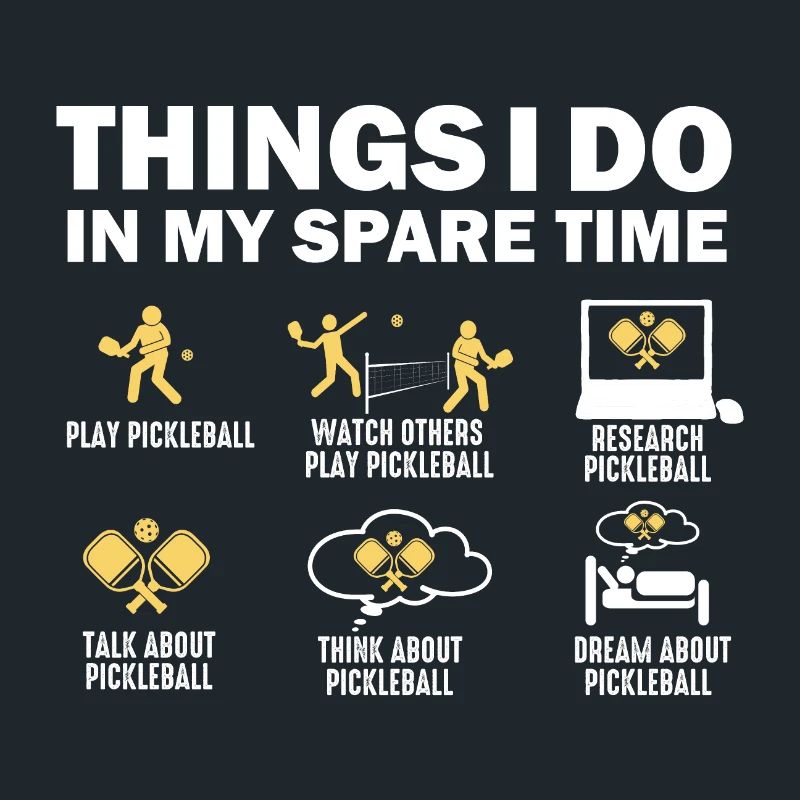 Ce que je fais dans mes temps libres Pickleball