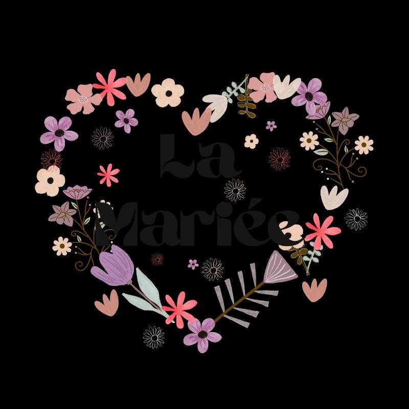 Das Blumenherz der Braut