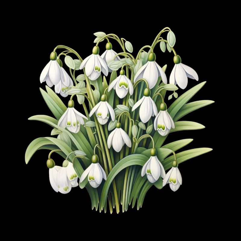 Bouquet de perce-neige
