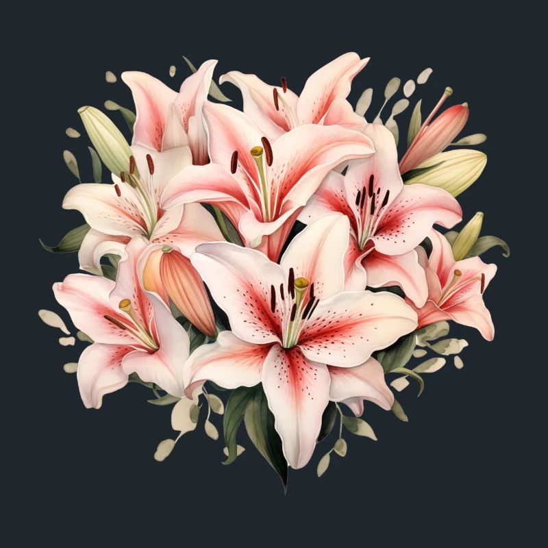 Bouquet de lys