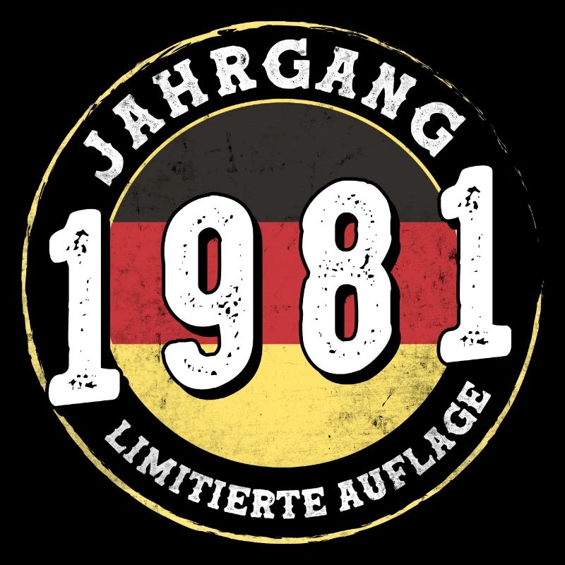 Jahrgangs 1981 Limitierte Auflage 43 ans