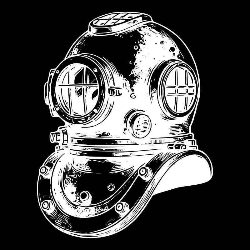 Historical Antique Diving Helmet