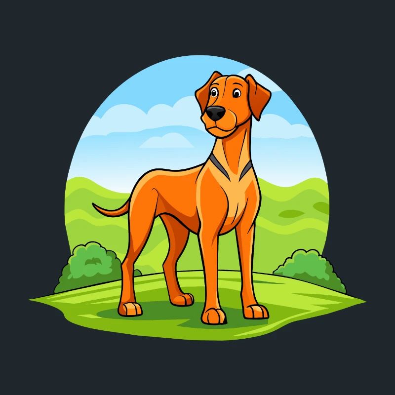 Regal Rhodesian Ridgeback in Savannah