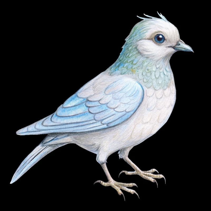 bird hand drawn
