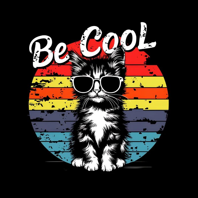 "Feline Style: Puss with Glasses for Lovers