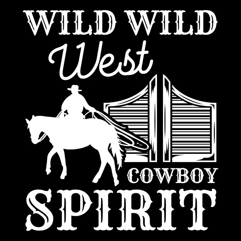 Lasso du cheval du Far West America