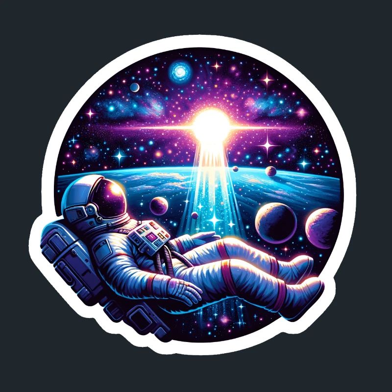 Astronaute en sortie dans l’espace