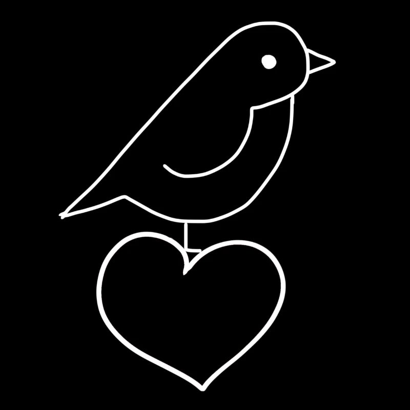 Vogel Herz Tierliebe Tiere