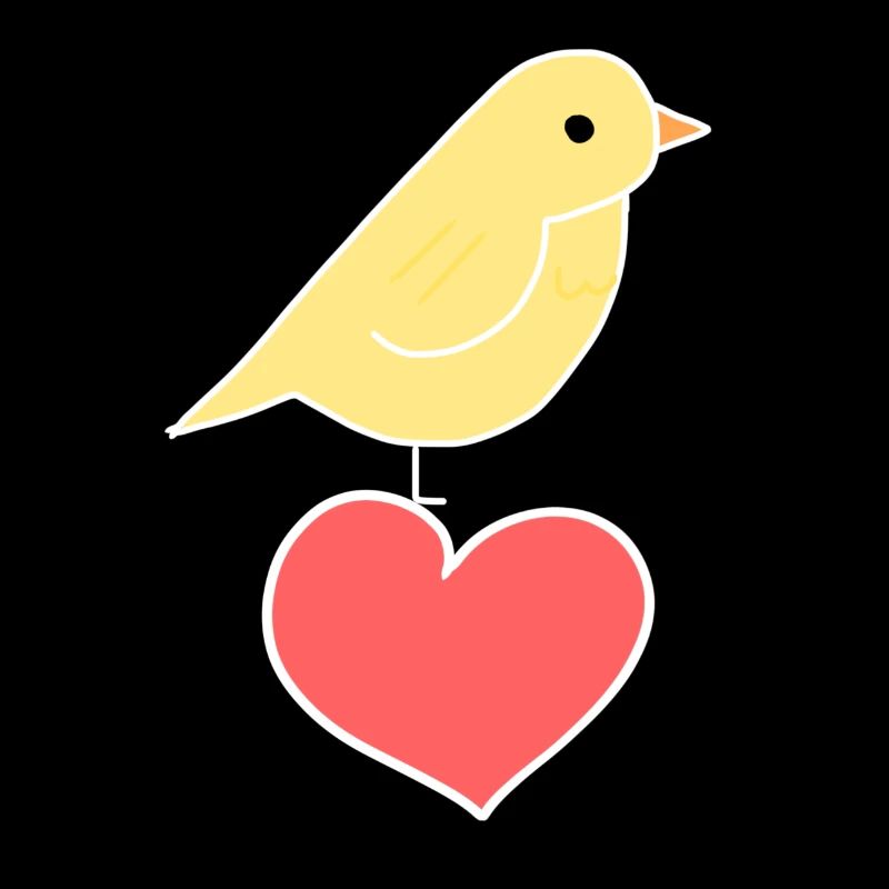 Vogel Tier Herz Liebe Tierliebe