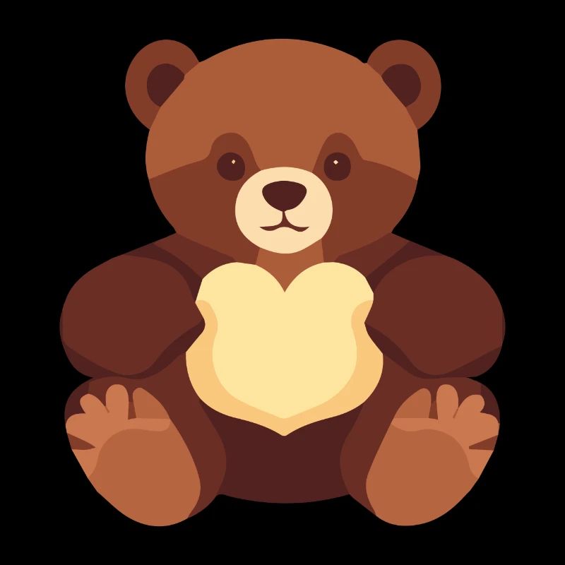 Ours en peluche en marron
