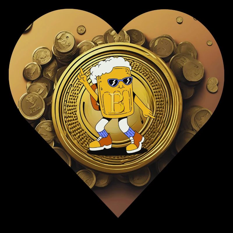 Dancing Beerman in Heart