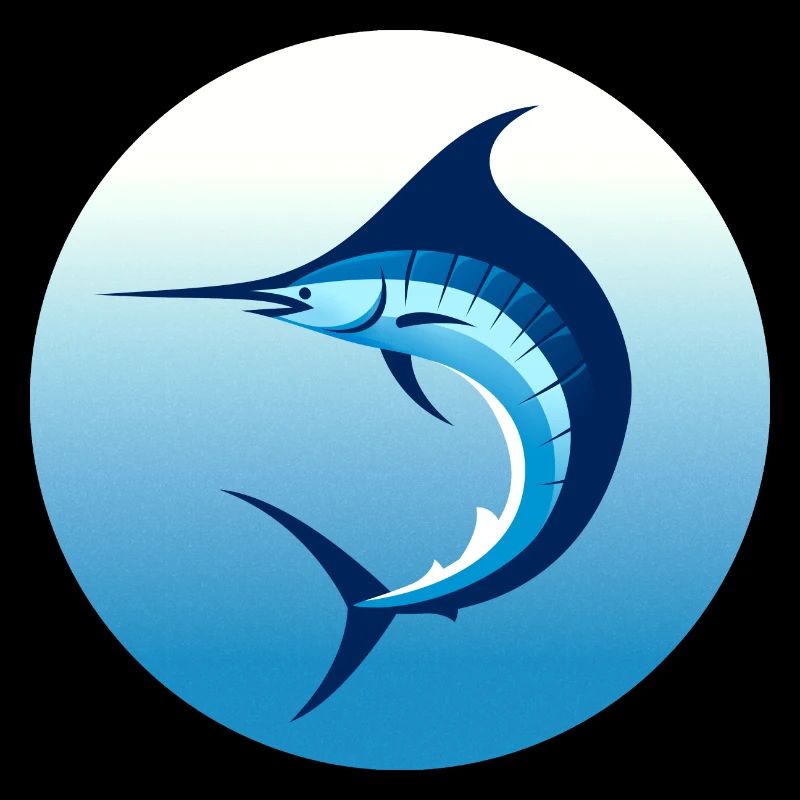 Eleganter Marlin