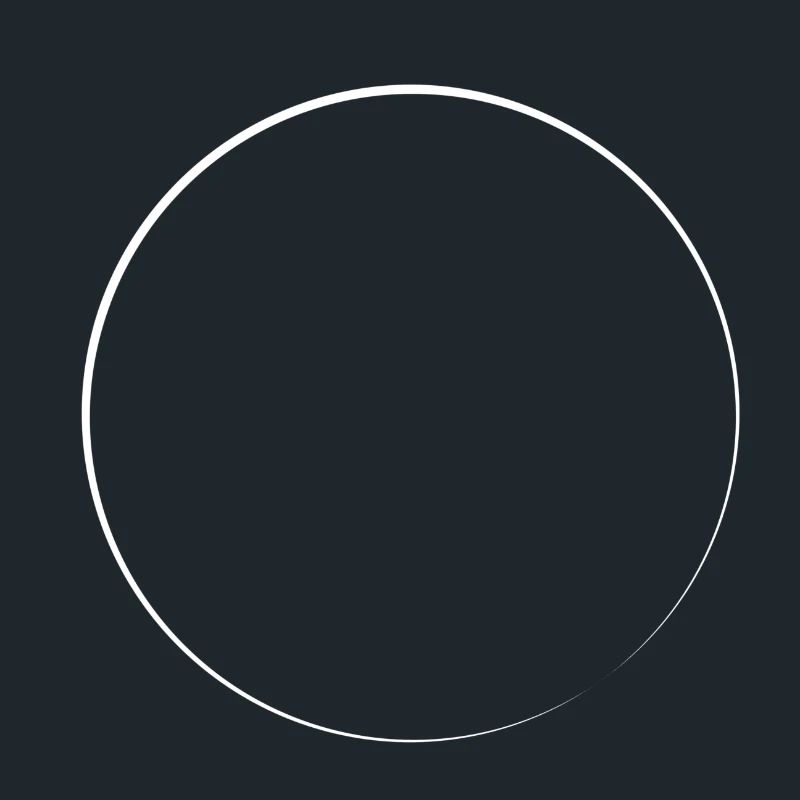 Icône en forme de cercle