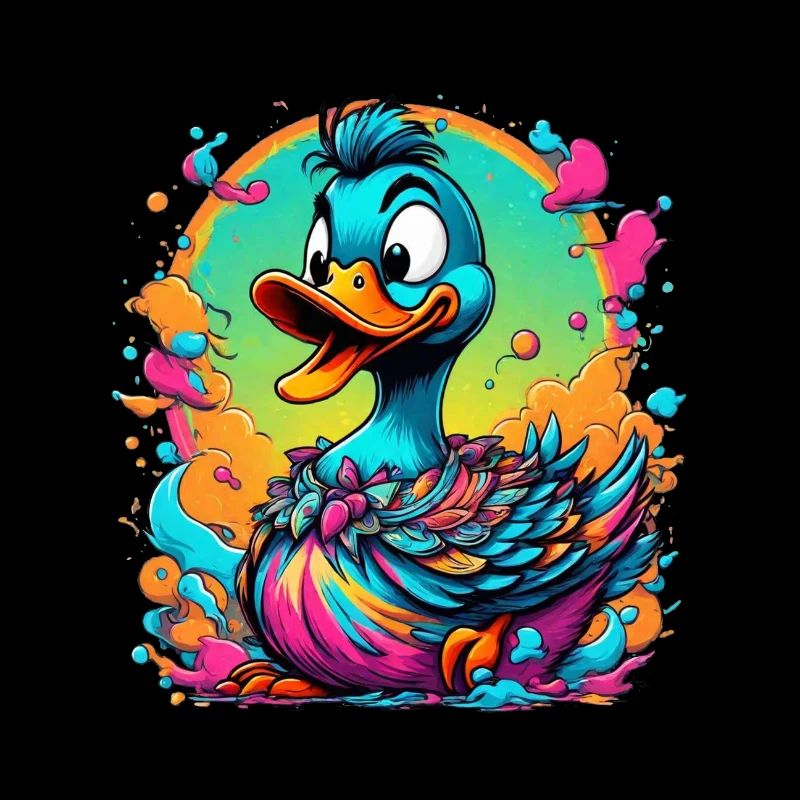 Colorful Duck