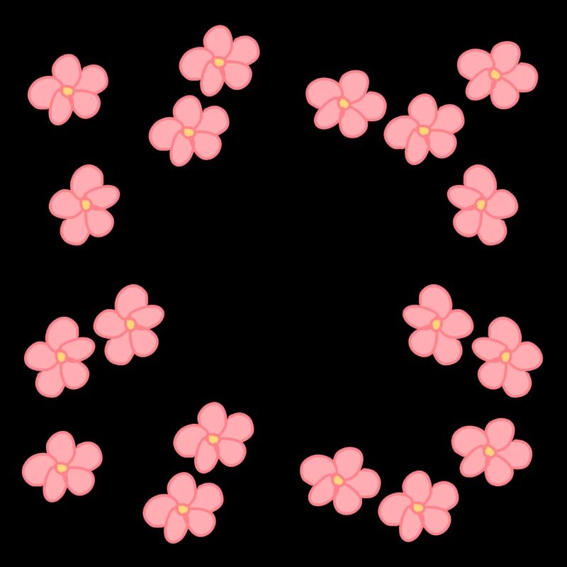 Fleurs Fleur Plante Rose Cadre Forme
