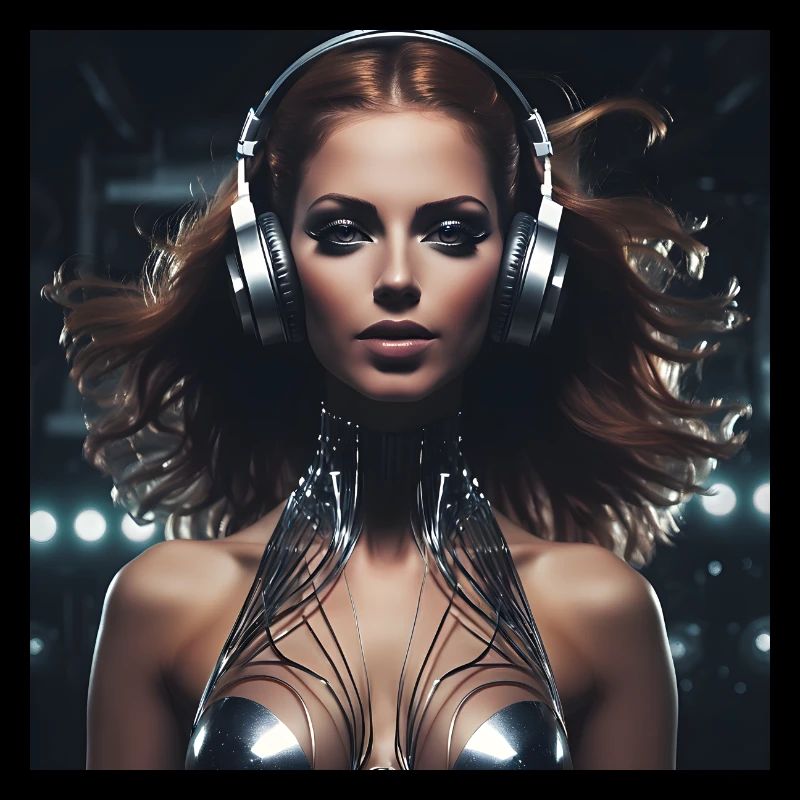 Fille techno