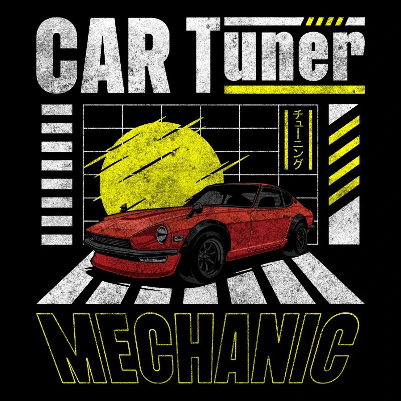 Auto Mechaniker Treffen Garage