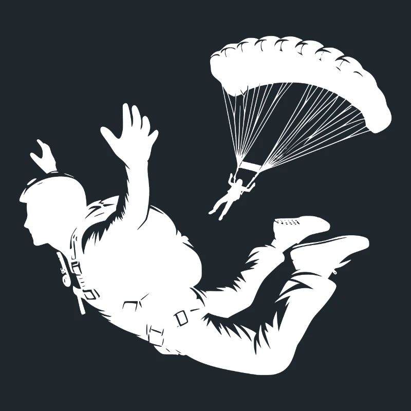 Two hobby skydiving skydiving