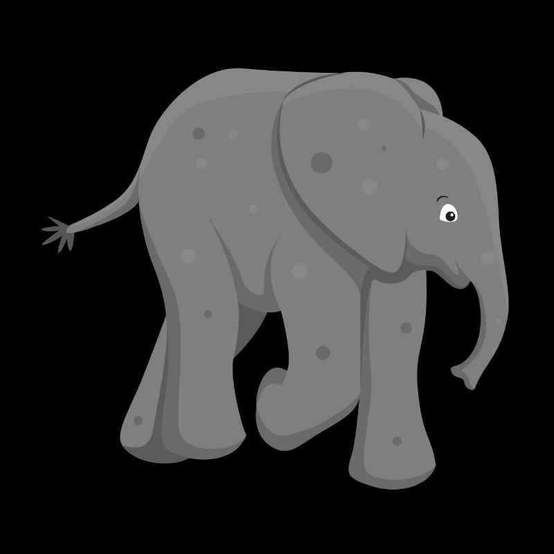 Bébé éléphant d’Afrique