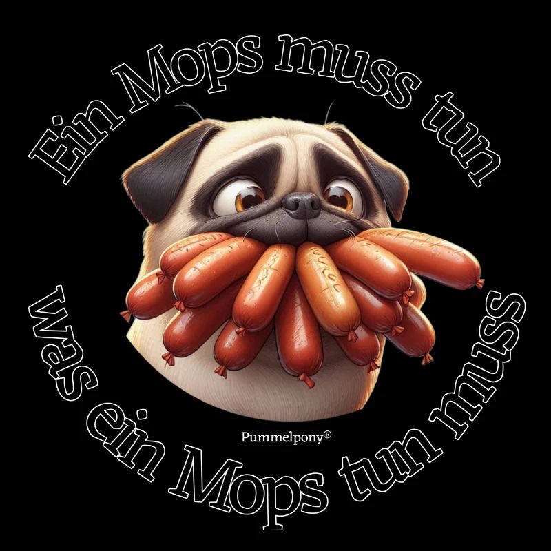 Ein Mops muss tun was ein Mops tun muss