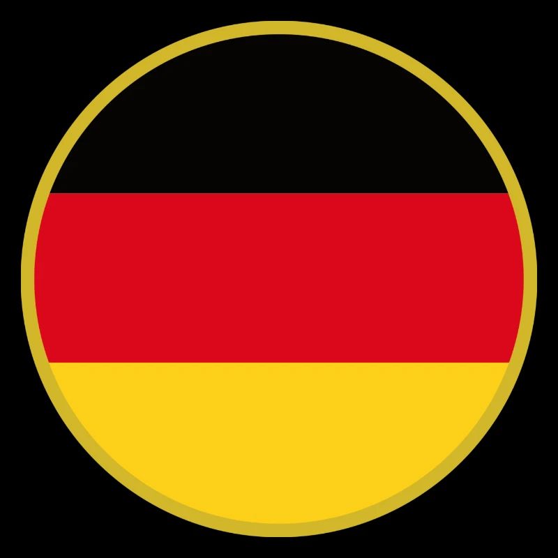 I Love Germany, Elegance Style Design T-Shirt