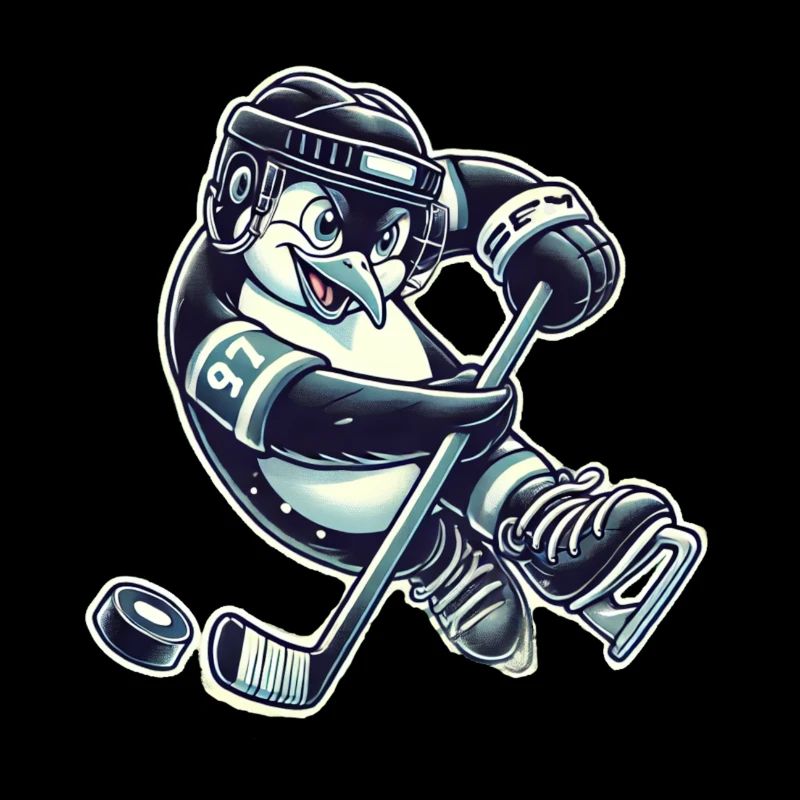 Eishockey Pinguin