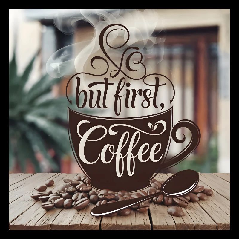 But first Coffee